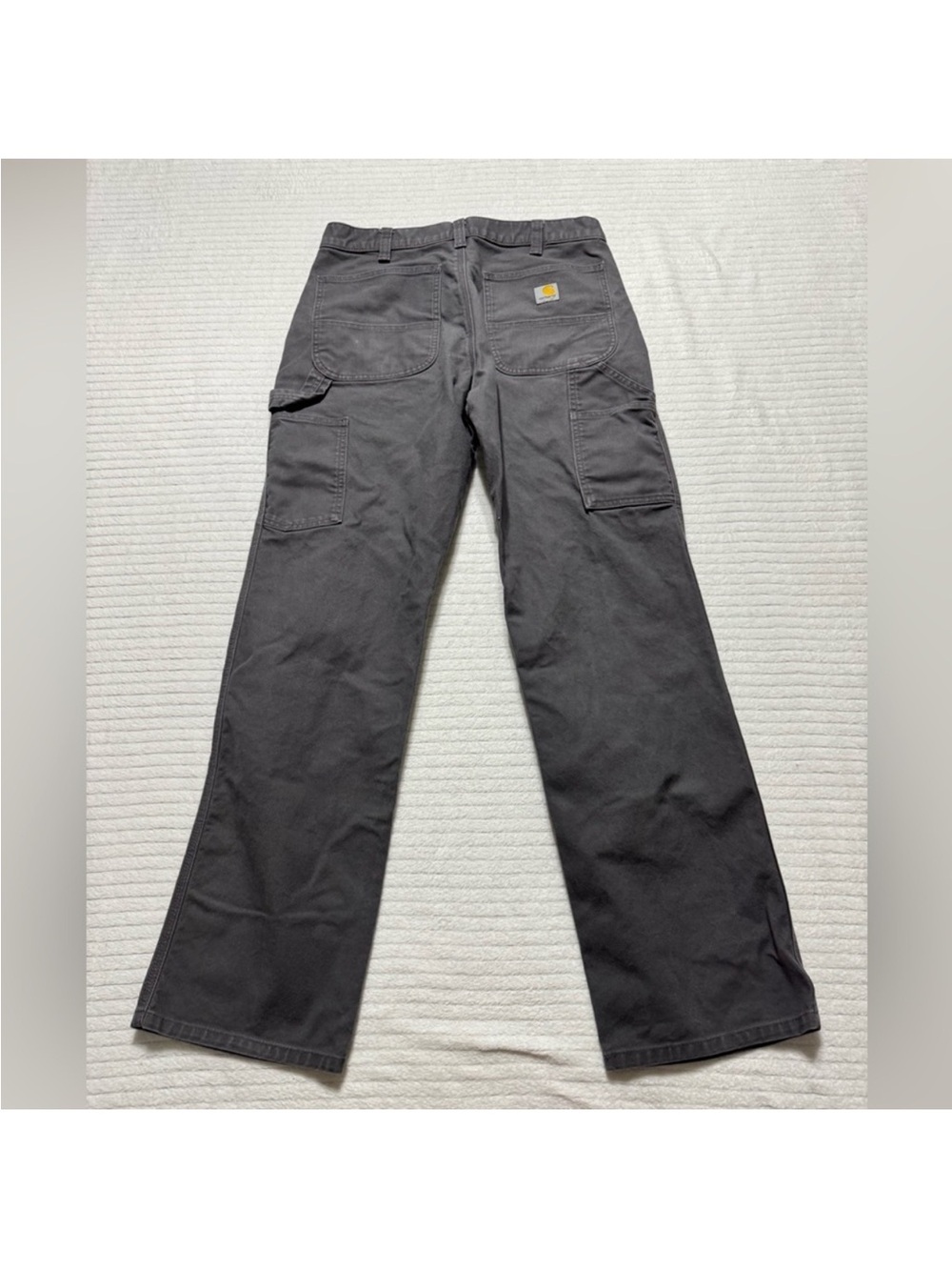 Carhartt Men’s Relaxed Jeans - Navy & Gray - Picture 4 of 9